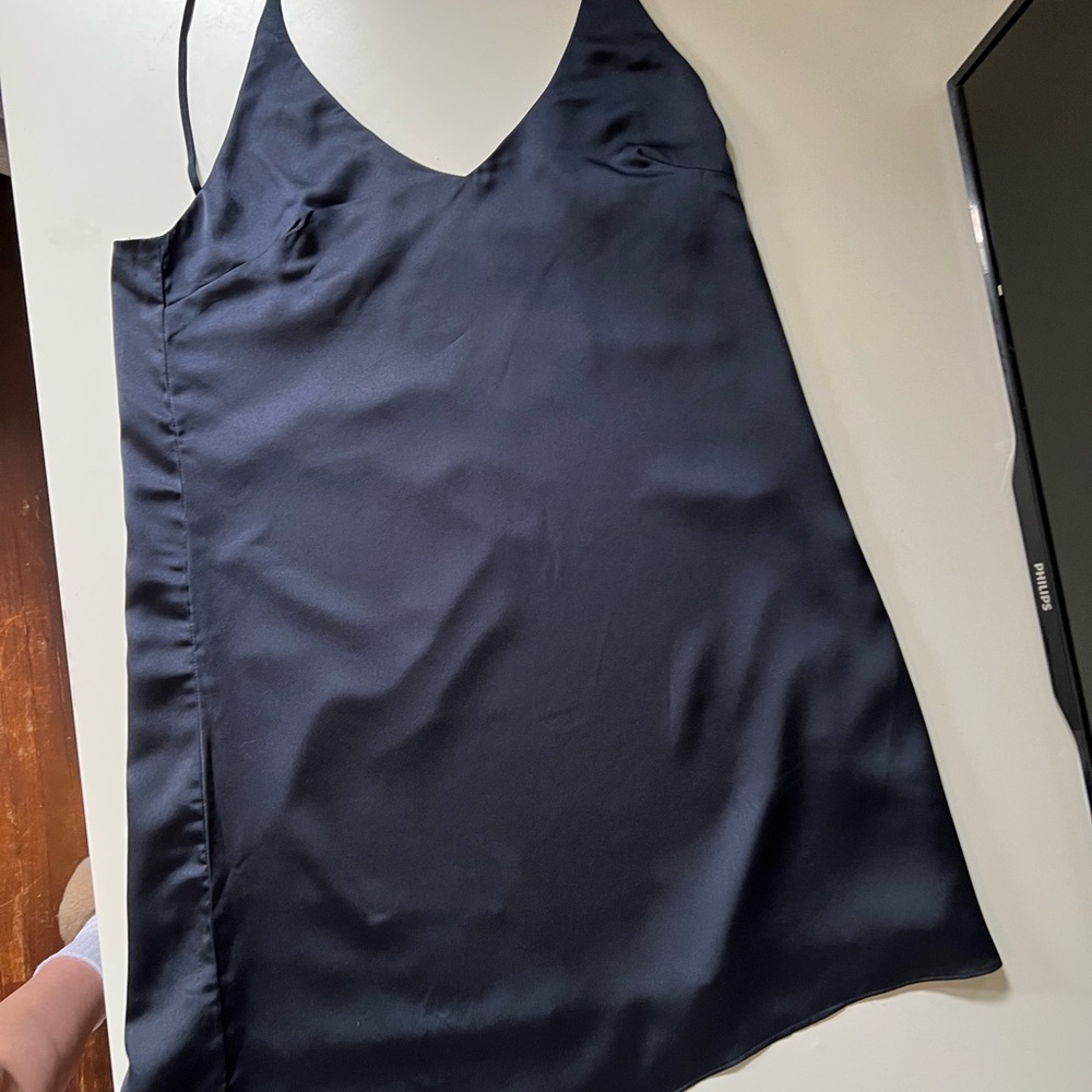 Elegant Black Asymmetrical Dress